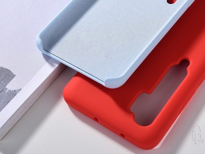 Liquid Silicone Cover (modr) - Ochrann obal na Xiaomi Mi Note 10 / Note 10 Pro