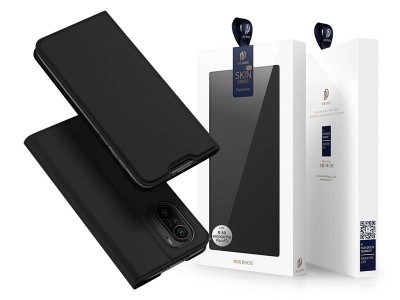 Luxusné Slim Fit puzdro pre Xiaomi Poco F3 / Xiaomi Mi 11i (čierne)