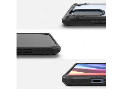 RINGKE Fusion X (�ierny) - Odoln� ochrann� kryt (obal) na Xiaomi Poco F3 / Xiaomi Mi 11i