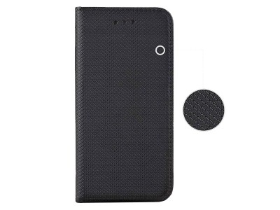 Fiber Folio Stand Red (�erven�) - Flip pouzdro na Xiaomi Redmi 9T a Poco M3