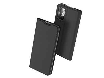 Luxusn Slim Fit puzdro (ierna) pre Xiaomi Redmi Note 10 (5G) / Poco M3 Pro (5G)