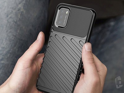 Thunder Defender Blue (modr�) - Odoln� ochrann� kryt (obal) na Xiaomi Redmi 9T a Poco M3