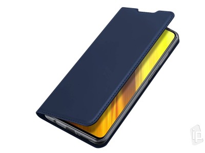 Luxusné Slim Fit puzdro (modré) pre Xiaomi Poco X3 NFC / Poco X3 Pro