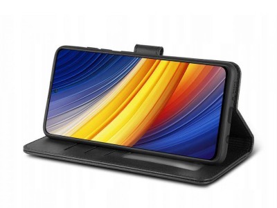 Tech-Protect Wallet  Peaenkov puzdro pre Xiaomi Poco X3 Pro / X3 NFC (ierne)