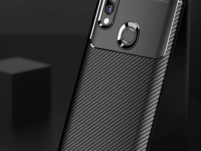 Carbon Fiber Black (ierny) - Ochrann kryt (obal) pre Xiaomi Redmi 7 **VPREDAJ!!