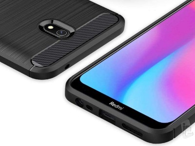 Fiber Armor Defender Black (�ierna) - Ochrann� kryt (obal) na Xiaomi Redmi 8A