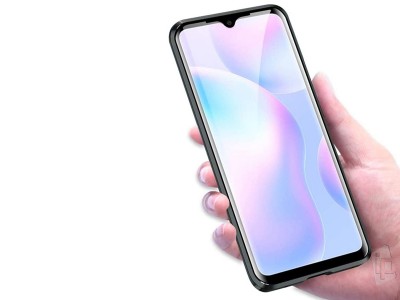 Magnetic Shield 360� Black (�ierny) - Magnetick� kryt s obojstrann�m sklom pre Xiaomi Redmi 9A / 9AT