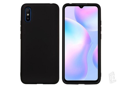 Liquid Silicone Cover (�ierny) - Ochrann� obal na Xiaomi Redmi 9A / 9AT **AKCIA!!