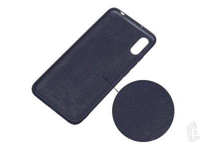 Liquid Silicone Cover (tmavomodr�) - Ochrann� obal na Xiaomi Redmi 9A / 9AT **AKCIA!!