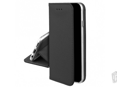 Fiber Folio Stand Black (ierne) - Flip puzdro na Xiaomi Redmi 9