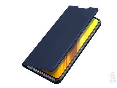Luxusné Slim Fit puzdro (modré) pre Xiaomi Redmi 9T / Poco M3