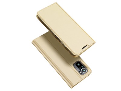 Luxusn Slim Fit puzdro (zlat) pre Xiaomi Redmi Note 10 / Note 10S