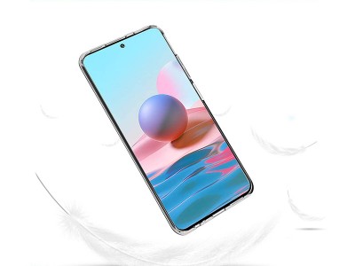 Ultra Slim Clear - Tenk� ochrann� kryt pre Xiaomi Redmi Note 10 / Note 10S (��ry)