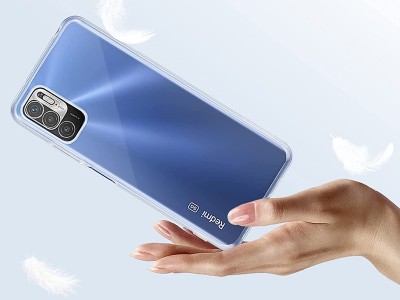 Ochrann kryt (obal) TPU Ultra Slim Clear s ochranou kamery (ry) na Xiaomi Redmi Note 10 (5G) / Poco M3 Pro (5G)