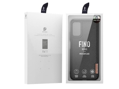 Fino Nylon Shield (ern) - Ochrann kryt (obal) pro Xiaomi Redmi Note 10 Pro / Note 10 Pro Max
