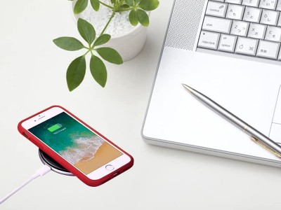 Liquid Silicone Cover (�erven�) - Ochrann� kryt s ochranou kamery pre Xiaomi Redmi Note 10 Pro / Redmi Note 10 Pro Max