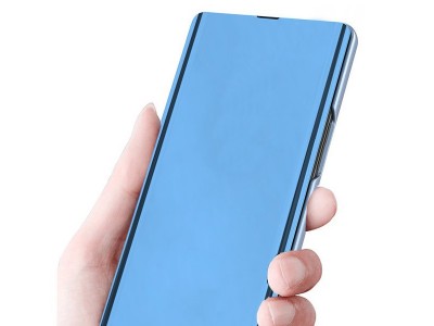 Mirror Standing Cover (ruov) - Zrkadlov puzdro pre Xiaomi Redmi Note 10 Pro / Note 10 Pro Max