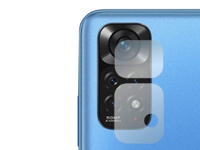 3mk Lens Protection - 2x Ochrann flia na zadn kameru pre Xiaomi Redmi Note 11 / Note 11S (ra)