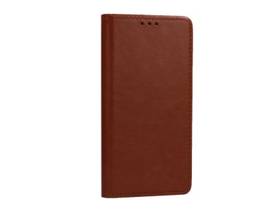 Book Special � Kni�kov� puzdro z pravej ko�e pre Xiaomi Redmi Note 11T 5G / Poco M4 Pro 5G (hned�) **AKCIA!!