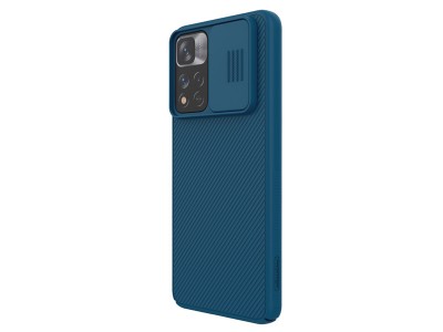 Nillkin CamShield Pro (modrý) - Plastový kryt (obal) s ochranou kamery na Xiaomi Redmi Note 11 Pro Plus / Xiaomi Mi 11i