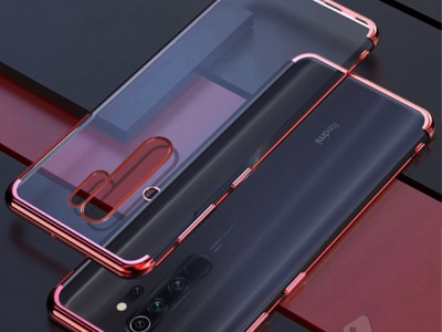 Glitter Series Red (erven) - Ochrann kryt (obal) na Xiaomi Redmi Note 8 Pro