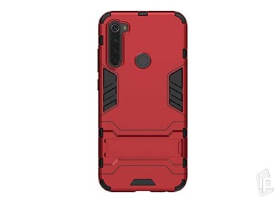Armor Stand Defender (erven) - Odoln kryt (obal) na Xiaomi Redmi Note 8