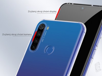 Nillkin Nature TPU Clear (�ir�) - Zna�kov� ochrann� kryt (obal) na Xiaomi Redmi Note 8 **AKCIA!!