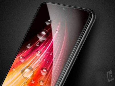 2.5D Glass - Tvrden ochrann sklo s pokrytm celho displeja pre Xiaomi Redmi Note 8 (ierne)