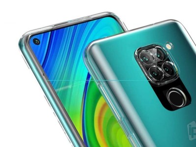 Ochrann� kryt (obal) TPU Ultra Clear s ochranou kamery (��ry) na Xiaomi Redmi Note 9 **AKCIA!!