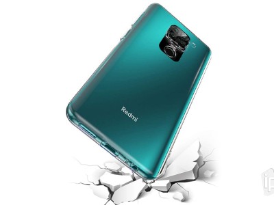 Ochrann� kryt (obal) TPU Ultra Clear s ochranou kamery (��ry) na Xiaomi Redmi Note 9 **AKCIA!!