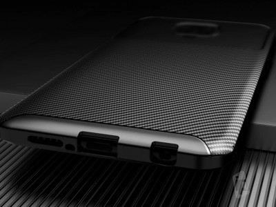 Carbon Fiber Black (ierny) - Ochrann kryt (obal) pre Xiaomi Redmi Note 9 Pro / Note 9S **AKCIA!!