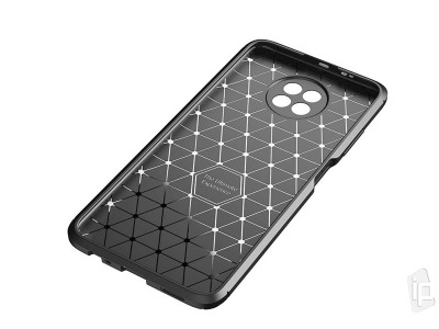Carbon Fiber Black (�ierny) - Ochrann� kryt (obal) pre Xiaomi Redmi Note 9T s ochranou na kameru **AKCIA!!