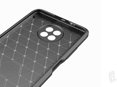 Fiber Armor Defender Black (�ierna) - Ochrann� kryt s ochranou kamery na Xiaomi Redmi Note 9T **AKCIA!!