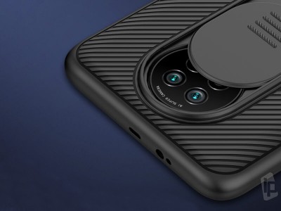 Nillkin CamShield Pro (�ierny) - Plastov� kryt (obal) s ochranou kamery na Xiaomi Redmi Note 9T **AKCIA!!