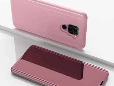 Mirror Standing Cover (ruov) - Zrkadlov puzdro pre Xiaomi Redmi Note 9 **AKCIA!!