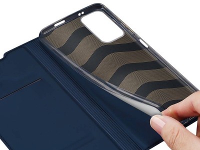 Luxusn� Slim Fit puzdro (modr�) pre Xiaomi Redmi Note 11T 5G / Poco M4 Pro 5G