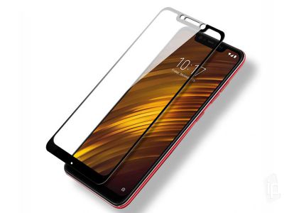 2.5D Glass - Tvrden ochrann sklo s pokrytm celho displeja pro Xiaomi Pocophone F1 (bl)