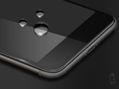 2.5D Glass - Tvrden ochrann sklo s pokrytm celho displeja pre Xiaomi Pocophone F1 (biele)