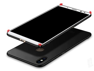 Slim Line Elitte (tmavomodr) - Plastov ochrann kryt (obal) na Xiaomi Mi 8