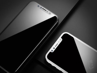Tempered Glass Black (ern) - Tvrden ochrann sklo na displej pro Xiaomi Mi 8 **VPREDAJ!!