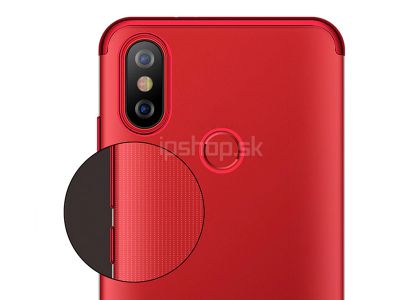 Glitter Series Red (erven) - Ochrann kryt (obal) na Xiaomi Mi A2