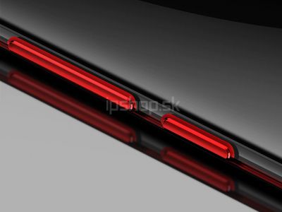 Glitter Series Red (erven) - Ochrann kryt (obal) na Xiaomi Mi A2 Lite **VPREDAJ!!