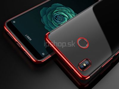 Glitter Series Red (�erven�) - Ochrann� kryt (obal) na Xiaomi Redmi S2 **AKCIA!!