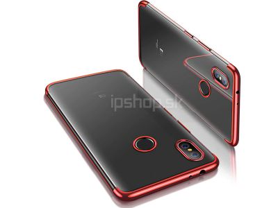 Glitter Series Red (erven) - Ochrann kryt (obal) na Xiaomi Redmi S2