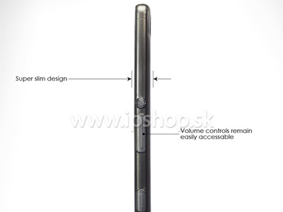 Ochrann gelov/gumov kryt (obal) TPU Smokey Black (ed) na Sony Xperia XA Ultra **VPREDAJ!!