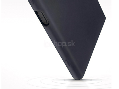 Ochrann gelov kryt (obal) farba Black Matte (matn ierna) na Sony Xperia XA1 Plus **AKCIA!!