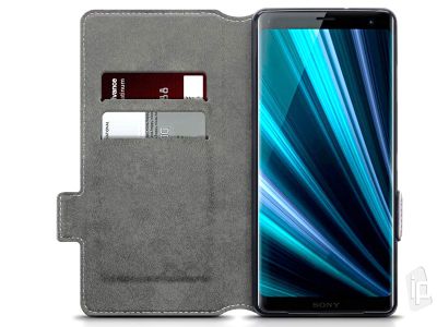 Peaenkov puzdro Slim Wallet pre Sony Xperia XZ3 - fialov